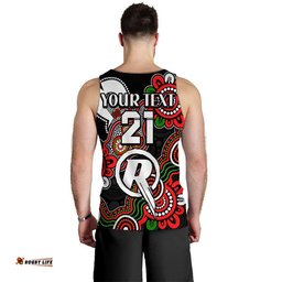 (Custom Personalised) Melbourne Renegades Cricket Men Tank Top NAIDOC Torres Strait For Our Elders