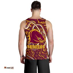 Broncos Rugby Men's Tank Top Indigenous