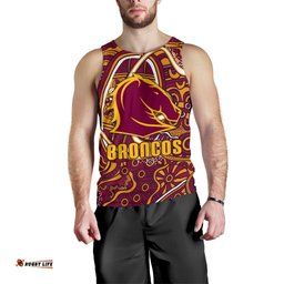 Broncos Rugby Men's Tank Top Indigenous
