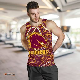 Broncos Rugby Men's Tank Top Indigenous