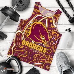 Broncos Rugby Men's Tank Top Indigenous