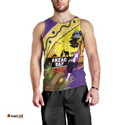 Storm ANZAC Day Men Tank Top Rosemary Starring Night Style