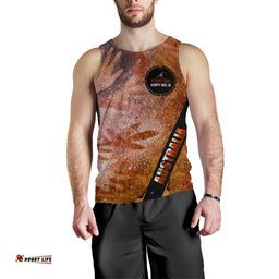 Men's Tank Top - Handprint with Kangaroo Logo