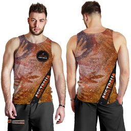 Men's Tank Top - Handprint with Kangaroo Logo