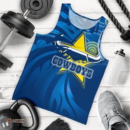 Cowboys Fire Men's Tank Top North Queensland