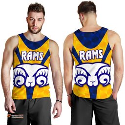 Adelaide Men's Tank Top Rams Merino Original - Yellow