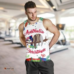 Australia Christmas Men's Tank Top White - Merry Christmas