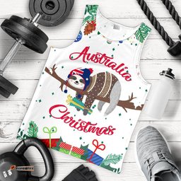 Australia Christmas Men's Tank Top White - Merry Christmas