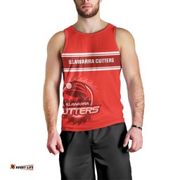 Personalised Australia Rugby Men Tank Top Illawarra Cutters Sporty Style