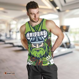 (Custom Personalised) Raiders Men's Tank Top Canberra Indigenous