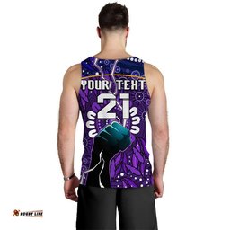 (Custom Personalised) Storm Rugby Men Tank Top Indigenous With Thunder Go Storm