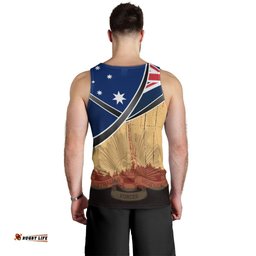 Men Tank Top - Anzac Lest We Forget