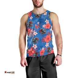 Custom Knights Rugby Men Tank Top Beautiful Floral Pattern Spring Summer Vibe