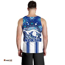 Melbourne Men Tank Top Indigenous North Kangaroos