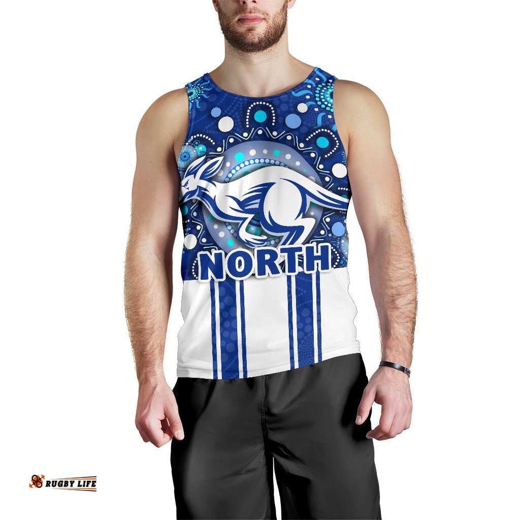 Melbourne Men Tank Top Indigenous North Kangaroos