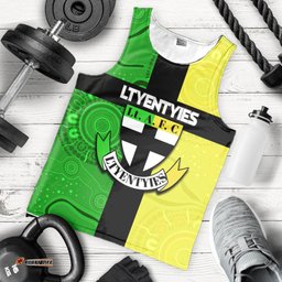 Ltyentyies Lt. A. F. C Men Tank Top Australian Football Aboriginal