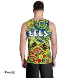 Parramatta Men's Tank Top Eels Unique Indigenous