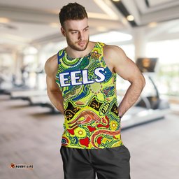 Parramatta Men's Tank Top Eels Unique Indigenous