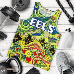 Parramatta Men's Tank Top Eels Unique Indigenous