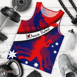 Men's Tank Top - Australian Rules Football