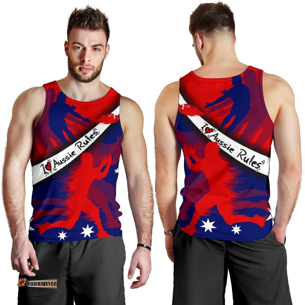 Men's Tank Top - Australian Rules Football