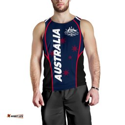 Men's Tank Top - Australian Coat Of Arms Mens Tank