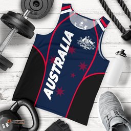 Men's Tank Top - Australian Coat Of Arms Mens Tank