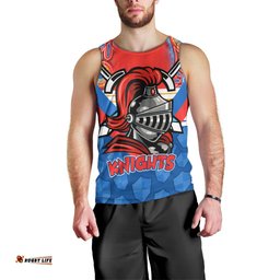 NRL Knight Men Tank Top Proud Newcastle Aboriginal Vibe