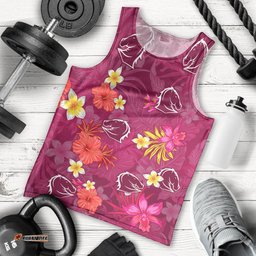 Custom Broncos Rugby Men Tank Top Beautiful Floral Pattern Spring Summer Vibe