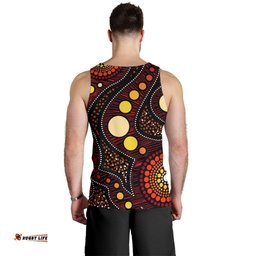 Aboriginal Men's Tank Top - Aboriginal Art Ver01