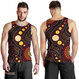 Aboriginal Men's Tank Top - Aboriginal Art Ver01
