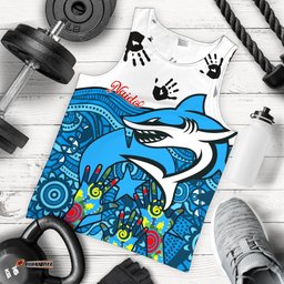 Sharks Naidoc Week Men Tank Top Cronulla