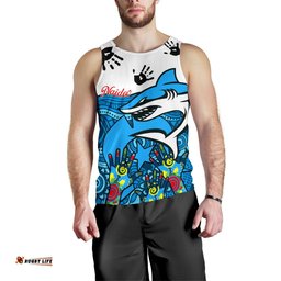Sharks Naidoc Week Men Tank Top Cronulla