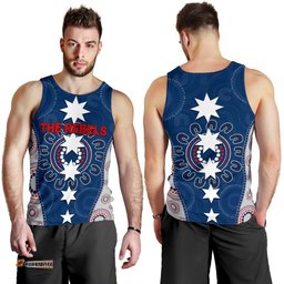 Melbourne Rebels Men's Tank Top Aboriginal
