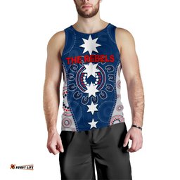 Melbourne Rebels Men's Tank Top Aboriginal