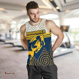 Brumbies Rugby Union Men's Tank Top