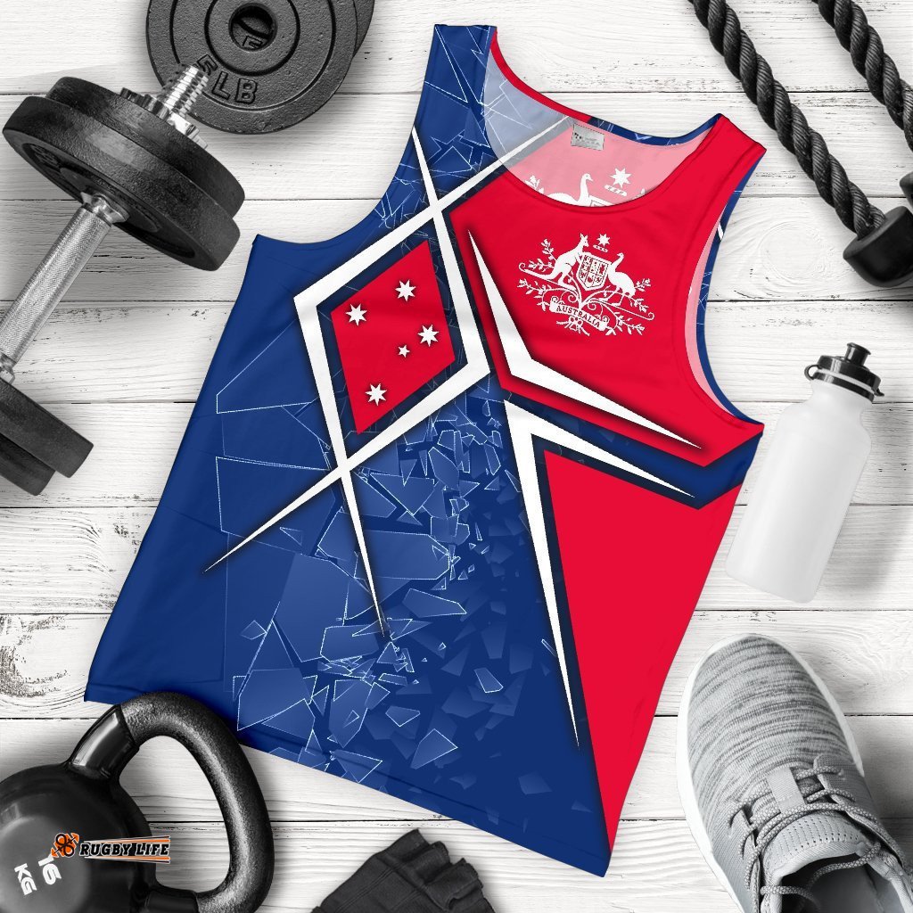 Men's Tank Top - Aussie Flag