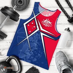 Men's Tank Top - Aussie Flag