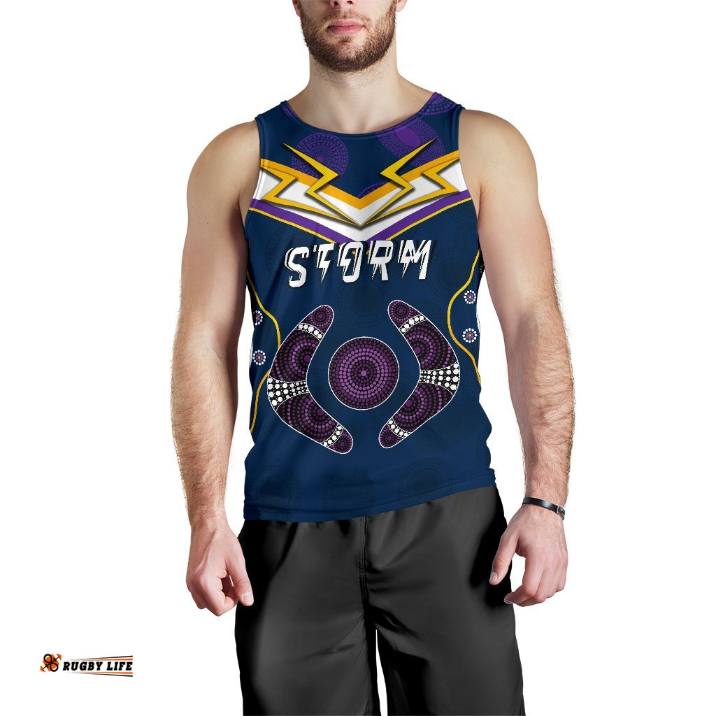 Storm Men Tank Top Melbourne Indigenous Champion