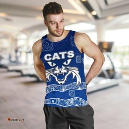 Cats Men's Tank Top Aboriginal