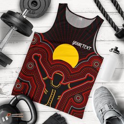 Aboriginal Personalised  Men's Tank Top - The Sun Always Shines