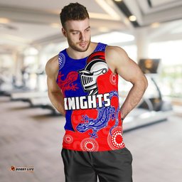 Newcastle Knights Men's Tank Top Aboriginal