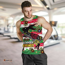 Australia Sydney Naidoc Week Men Tank Top - For Our Elders Aboriginal Inspired