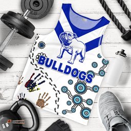 Canterbury-Bankstown Bulldogs Men's Tank Top Indigenous