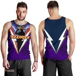 Melbourne Men's Tank Top Storm Anzacday