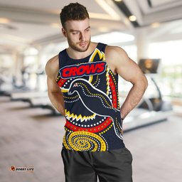 Adelaide Men Tank Top Crows Indigenous