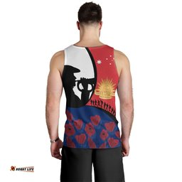 Anzac Day Men's Tank Top - We will remember Them