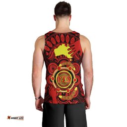 Australia Walk For Yes Men Tank Top Say Yes To Australian Indigenous Voice