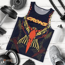 Adelaide Men Tank Top Simple Indigenous Crows