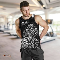 Aotearoa Super Rugby Men Tank Top Maori Kiwi